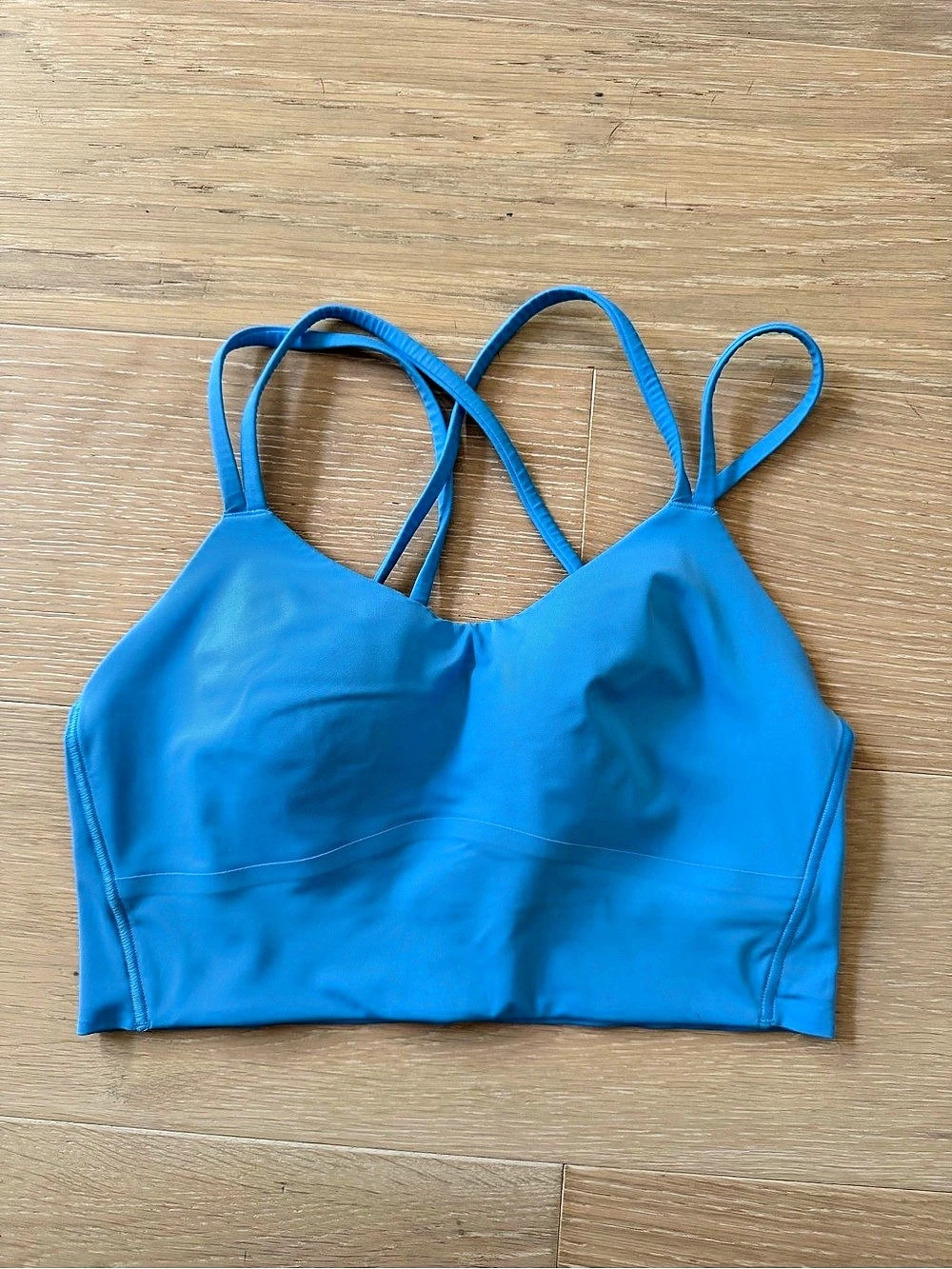 lululemon Like a Cloud Longline Bra - Ocean Wave Size 6